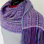 Handspun Eden shawl